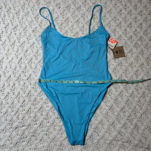 NWT Toast Swim Blue Opal One‎ Piece Swimsuit – Women’s Small - Picture 3 of 8